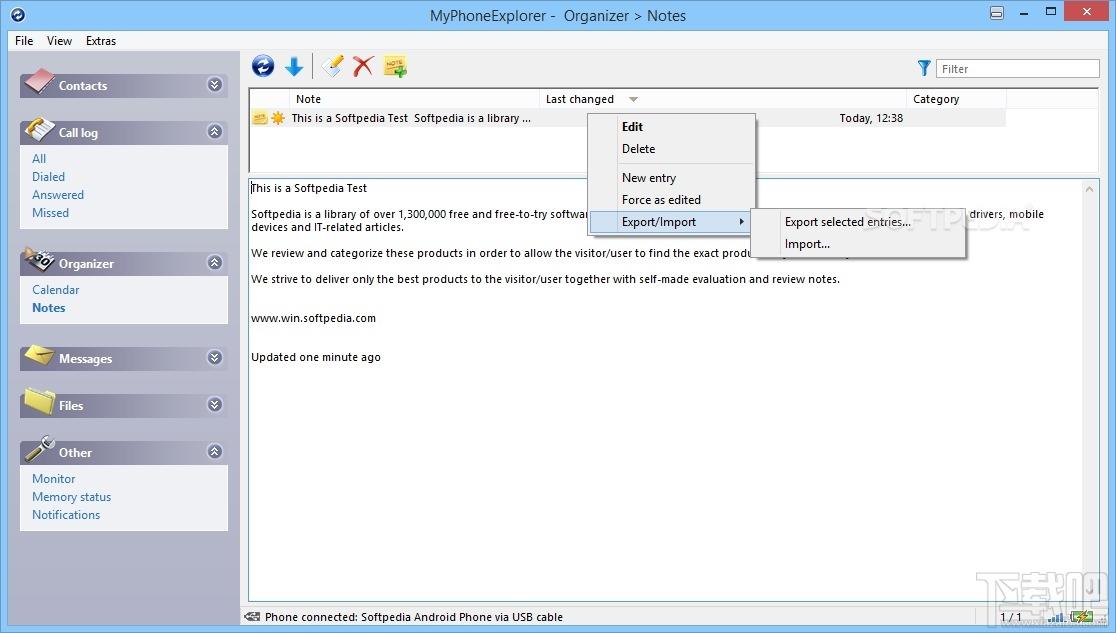 MyPhoneExplorer,MyPhoneExplorer下载,手机管理软件