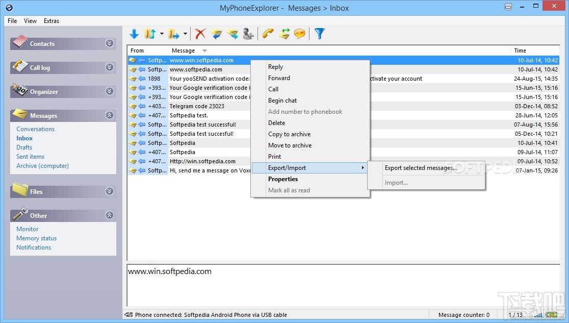 MyPhoneExplorer,MyPhoneExplorer下载,手机管理软件